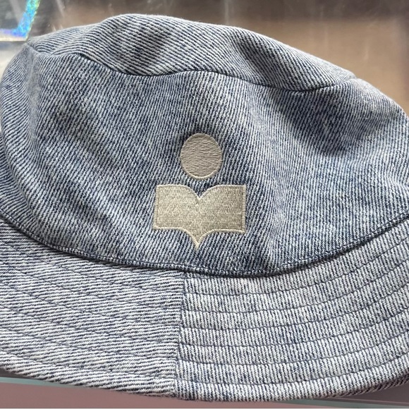 Isabel Marant Denim Bucket Hat in size medium - Picture 3 of 5